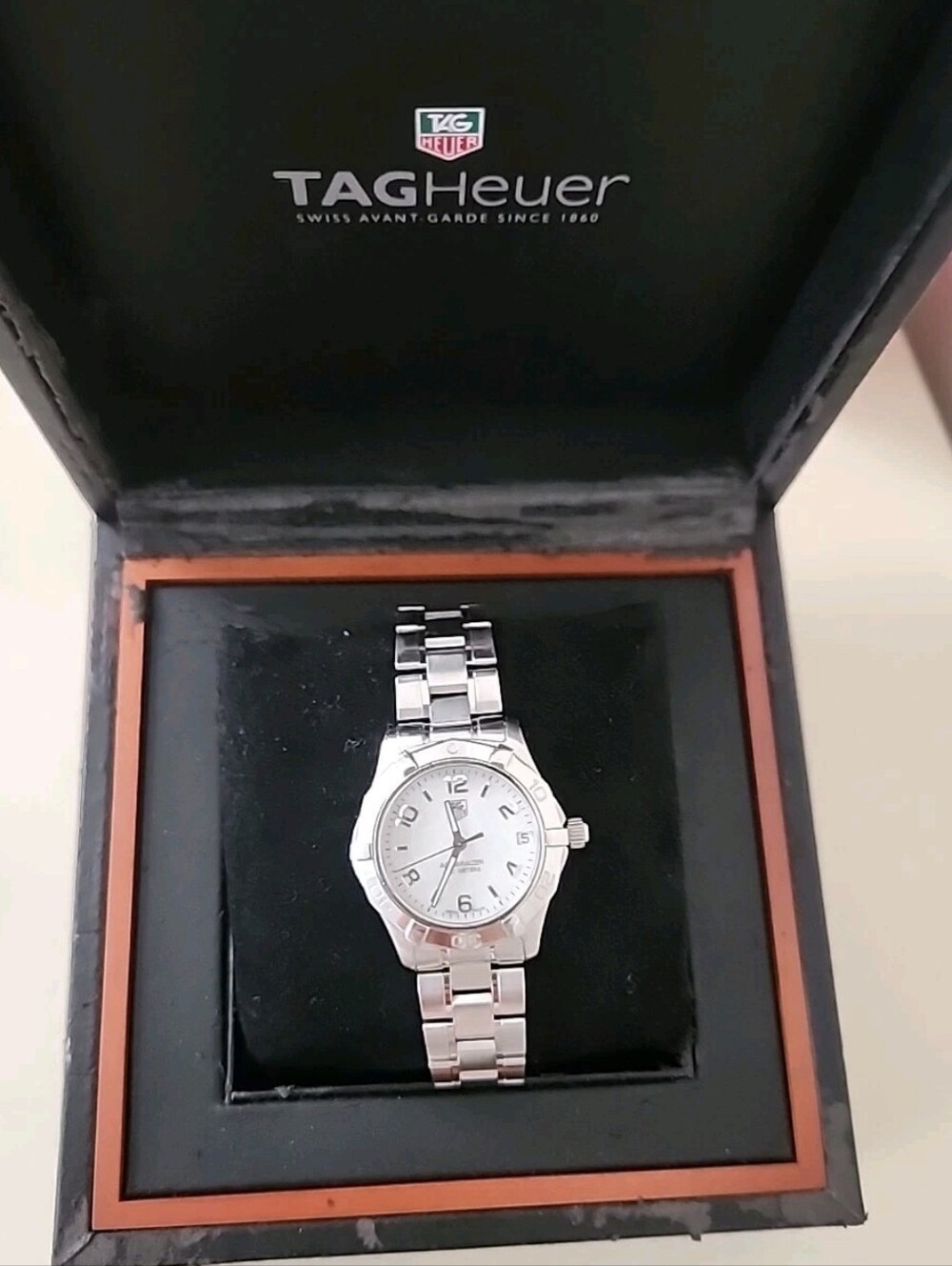 Tag Heuer Silver Stainless Steel Ladies Watch